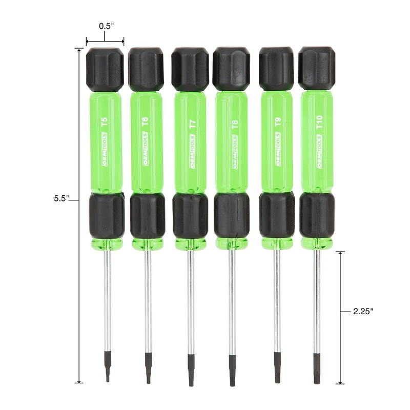 6 PC TORX SCREWDRIVER SET
