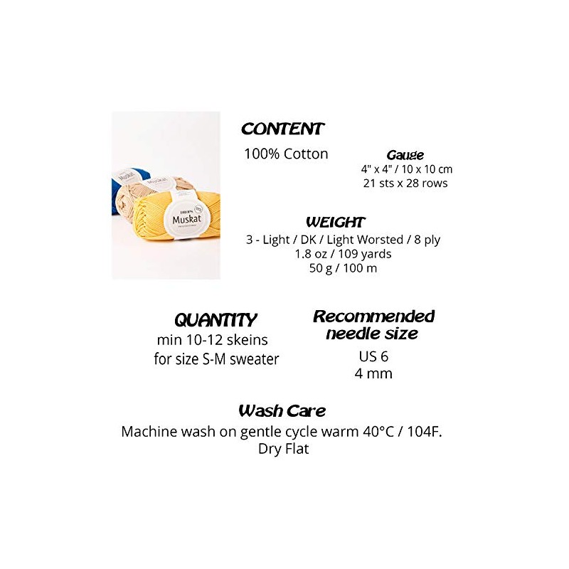 DROPS Muskat 01 UNI Lavender