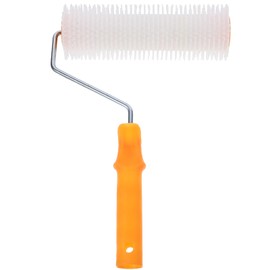 DOITOOL 1 PC Roller Foam Paint Brush Trim Paint Foam Paint Roller Decorative Paint Roller Wallpaper Seam Roller Patterned Paint Roller Self Leveling Spiked Roller Screed Spiked Roller Chip