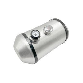 JSD 10x20 Aluminum Fuel/Gas Tank 6 3/4 Gallon W/Level Gauge Center Fill 3/8" NPT For Boats