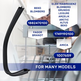 Rubber Gasket Seal for Dishwasher Door 550 mm with Original Code 1882470100 32X2252 Suitable for Arcelik for Beko for Brandt - Warranty 10 Years - MONTERAL