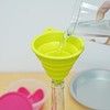 Silicone Collapsible Funnel Set 4 Both Wide & Narrow Tips