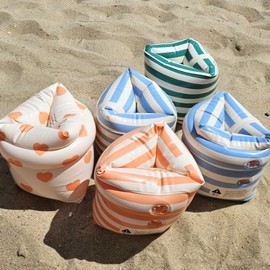 KC Certified Arm Tubes for Summer Water Fun Heart 3ea