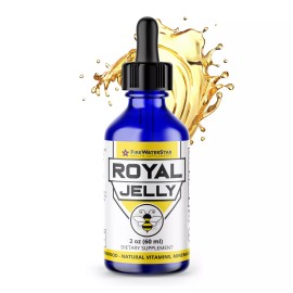 FireWaterStar Health Supplements Royal Jelly Organic Supplement - 2oz - Non-GMO - Bee Powered Vitamin Superfood
