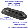 Air7 Fin Box for Inflatable SUP, Stand Up Paddleboards, Surfboards,