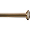 Ivilon Tension Curtain Rod - Spring Tension Rod for Windows