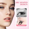KAMOJI Folding Angle Scalloped Lash Brush, 2025 New Eyelash Comb