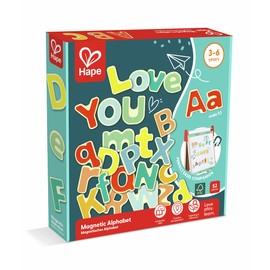 Hape Alfabeto magnetico, per bambini dai 3 anni in su