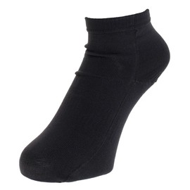 Inner Fact Round Short Socks Trail Socks Black M 9.8 - 10.6 inches (25 - 27 cm), Black