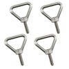 M8x30mm Triangle Lifting Eye Bolts 304 Stainless Steel Heavy Duty