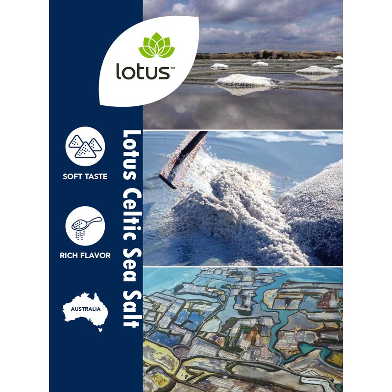 Lotus Coarse Celtic Sea Salt 500 g