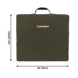 Allen Company Vanish Seat Cushion – Foam Hunting & Outdoor Chair Pad – Mossy Oak Break-Up Country – Extreme Comfort 2.75″ Thick Foam
