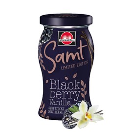Schwartau Velvet blackberry vanilla, fruit spread without pieces and without seeds, 270 g