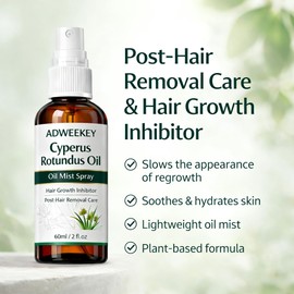 Adweekey Cyperus Rotundus Hair Removal Spray, 2 fl oz