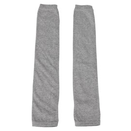 fivebear Arm Cover, Organic Cotton, UV Protection, Sun Protection, Cotton, Long, Made in Japan, Women's, gray