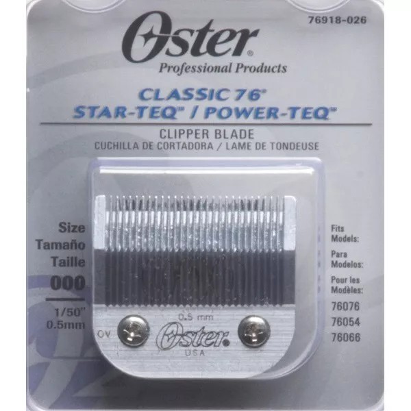 Oster Size 000 Blade For Oster 76 Triple Zero Blade