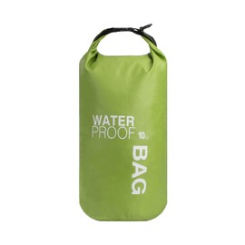 QIMEI-SHOP Dry Bag 10L Waterproof Bag for Kayak Paddling Rafting Boat Hiking Camping Water Sports Green