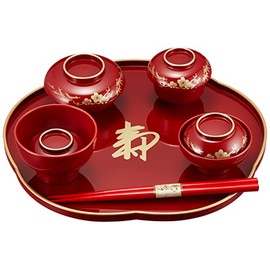 iPlus First Eating Ceremonies, Soshu, Matsu-Bamboo Plum, Boys (Set of 1)