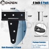 BOODVON Heavy Duty T Hinge Tee Hinge T Strap Hinge