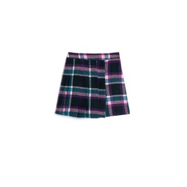 Koton Babygirls Skorts Pleated Elastic Waistband Soft Touch Shorts, 2c9 (Pink Check)