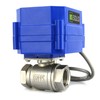 U.S. Solid 1/2" Motorized Ball Valve, Stainless Steel Electrical Valve