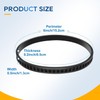 Replacement Rubber Belt Compatible with Milwau kee Band Saw 2729-20