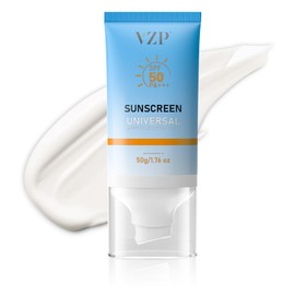 VZP Sun Clear Face Sunscreen SPF 50 for Acne-Prone and Oily Skin, Lightweight and Water-Resistant, Oxybenzone-Free, with Antioxidants for Healthy-Looking Skin – 1.7 fl oz