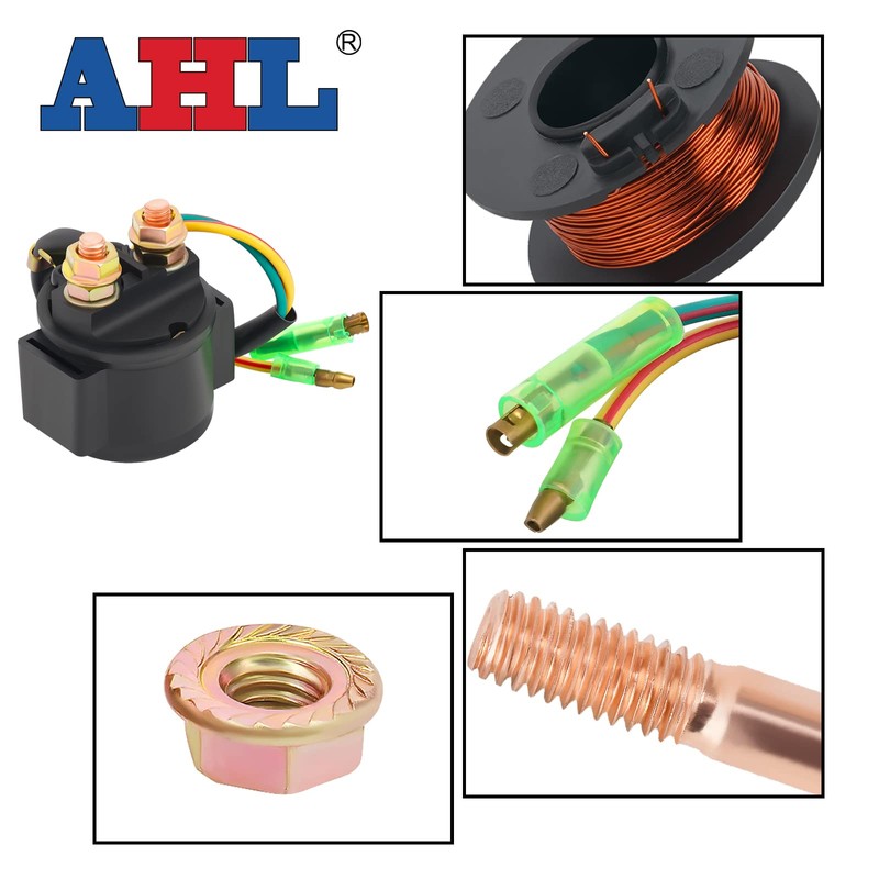AHL Starter Solenoid Relay for Honda TRX200SX Fourtrax 200SX 1986