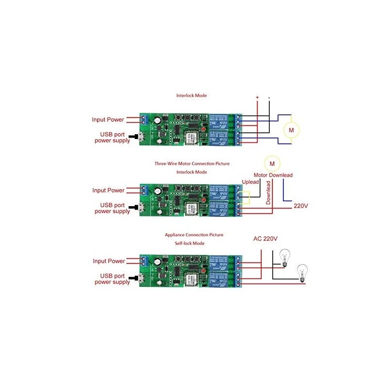 Mhcozy Wifi Wireless Smart Switch Relay Module For Smart Home