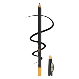 Jenngaoo Beard Pencil, Hairdressing Pen with Integrated Pencil Sharpener Hairlines Contours Pen Men Shaving Care Tools (Black)