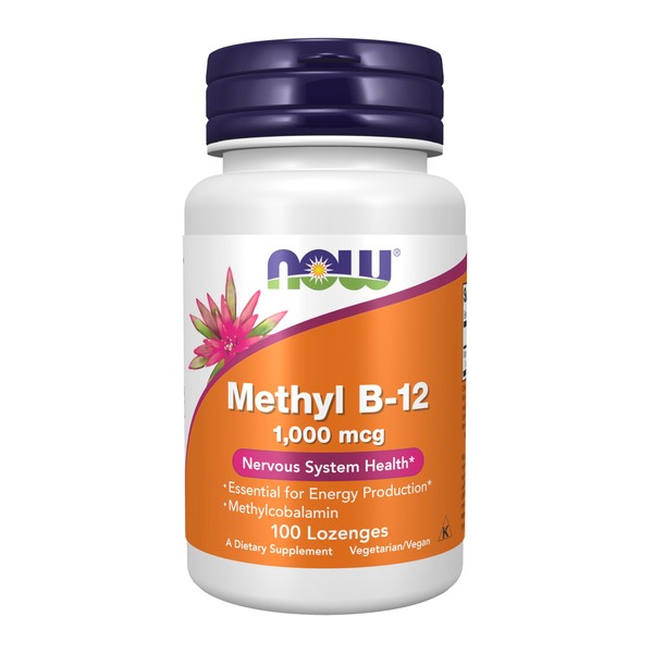 NOW Foods NOW Foods Supplements, Methyl B-12 (Methylcobalamin) 1,000 mcg,