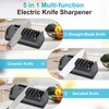5 in 1 Electric Knife Sharpener with LCD Screen, 3