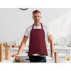 Utopia Kitchen 2 Pack Bib Apron, Adjustable with 2 Pockets,
