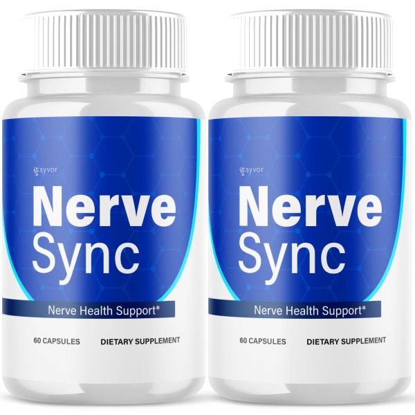 Syvor (2 Pack) Nerve Sync Nootropic All Natural Super Brain