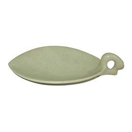 The Friendly Trading Co Oval Stone Soap Dish with Swan Head handle Hand Crafted 19 cm / 7.5 inches