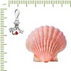 Quiges 925 Silver Charm Pendant Dummy with Lobster Clasp for