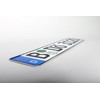 German Euro Plate with Registration Seals - Euro (EU) Style