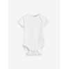 NEXT 10 Pack Short Sleeve Baby Bodysuit, White Essential, 0