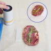 Reusable Food Storage Bag,Kiwinvou Portable Vacuum Sealer Storage Bags,Dry and