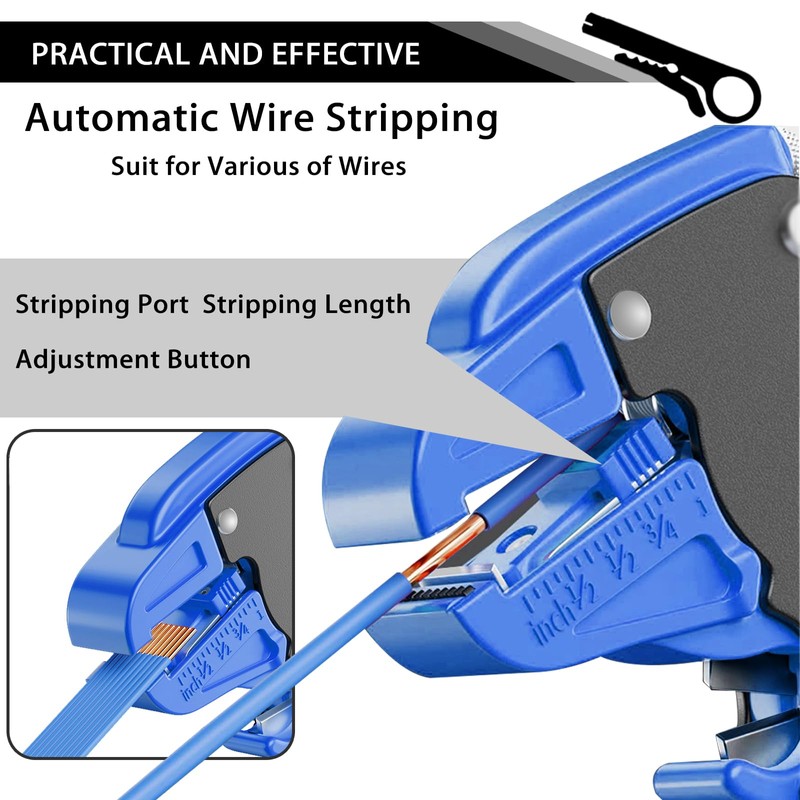 Vista Quick Stripper - 2 in 1 Automatic Wire Stripper
