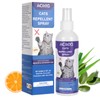 Cat Deterrent Spray, Natural Cat Repellent Spray, Non-Toxic Anti-Scratch Deterrent