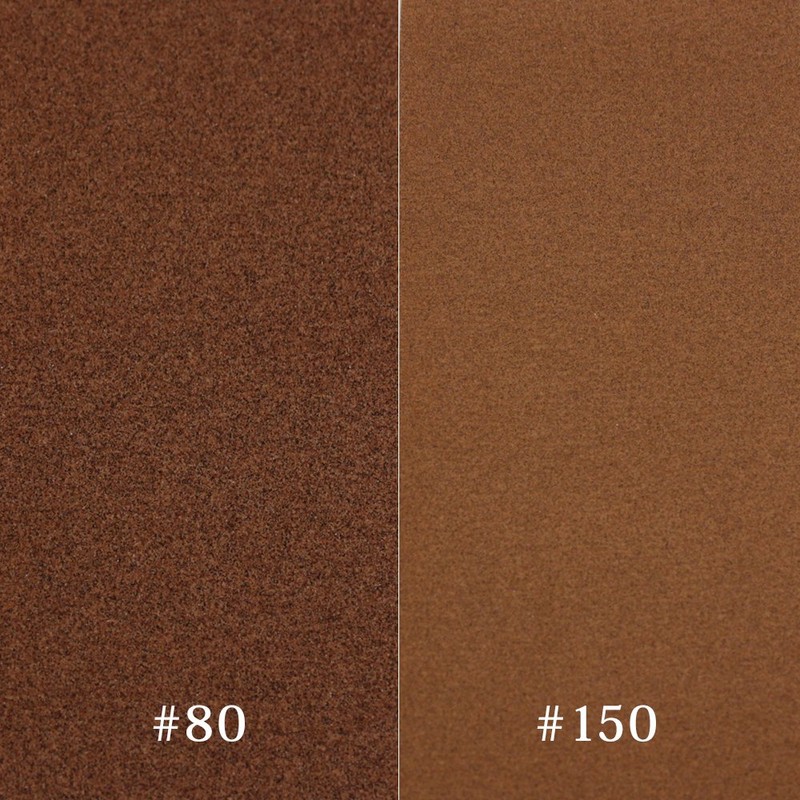Bigman Sandpaper, Pack of 12 Sheets, Attachable to Electric Sanders,
