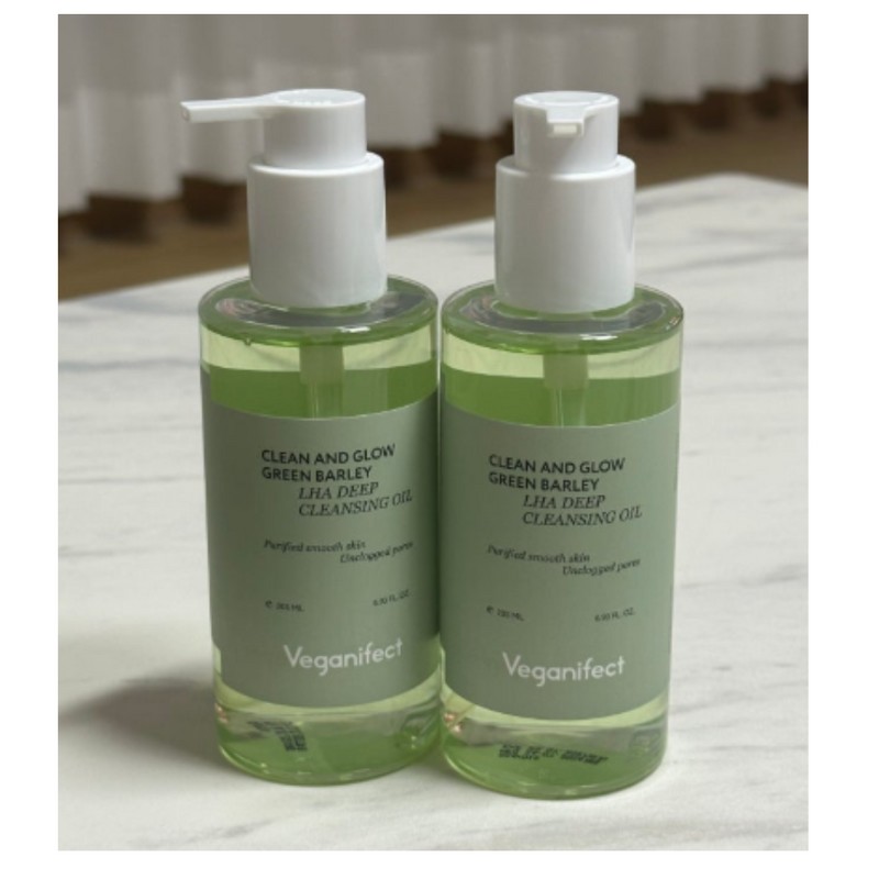 Vegan Effect Green Barley Deep Cleansing Oil Laha Dead Skin