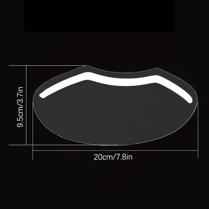 Yeesabella 25 Pcs Clear Face Visors Eye Shield After Cataract