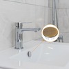 uxcell 2Pcs Sink Overflow Cover Basin Trim Copper Overflow Rings