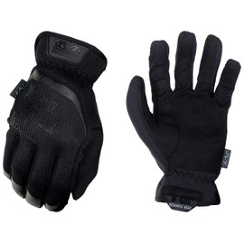 Mechanix Wear FastFit Tactical Gloves - Heavy Duty Lightweight Multipurpose Gloves - Flexible Grip & Reinforced Palm - Touchscreen Capable - XX-Large - Covert Black