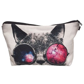 Fashionable Small Toiletry Bag | Cosmetics Bag | Wash Bag | Make-Up Bag | Sponge Bag with Trendy Print Designs for Your Next Holidays Or Everyday Life