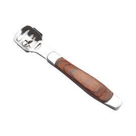 YNR YNR Callus Remover for Feet - Foot File Corn & Callus Remover, Pedicure Tool Includes 10 Replacement Heads, Heel Scrubber & Scraper, Corn Remover for Feet | (Brown)