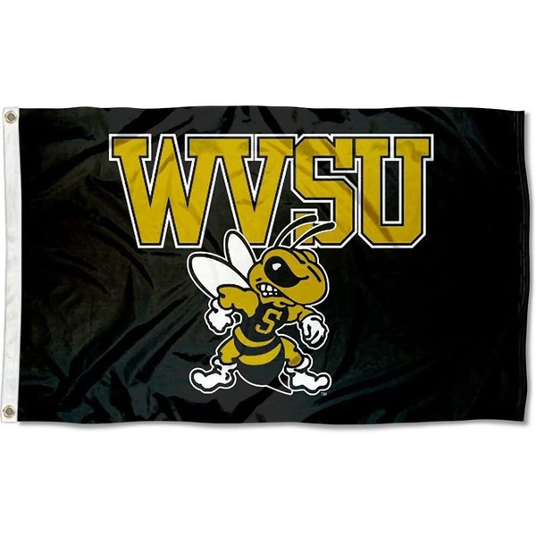 College Flags & Banners Co. West Virginia State Yellow Jackets Flag