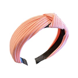 SUIOPPYUW Women Wide Hairband Sports Hair Bands Cloth Running Workout Face Washing Solid Color Headbands Headwear Accessories, Pink
